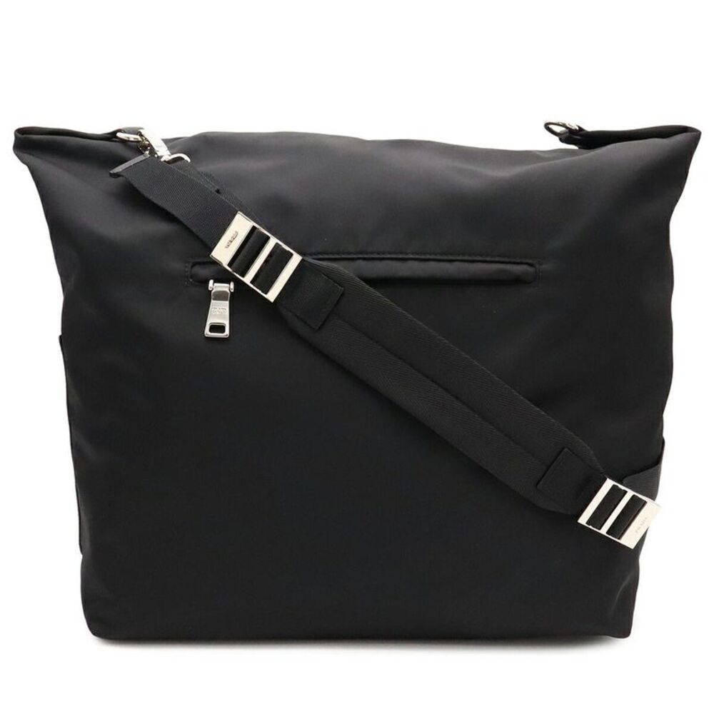 Prada Rubber Logo Shoulder Bag